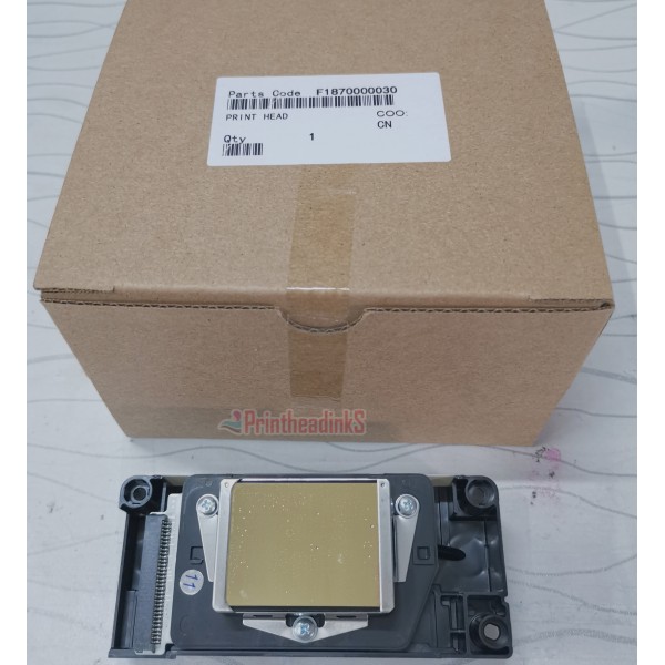New Original Waterbase Gold Face F187000 Dx5 Printhead For Epson 