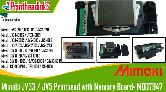 Mimaki JV33 Printhead-M007947